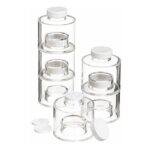 12 Bottle Spice Tower Carousel Transparent