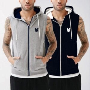 2 sleeveless hoodies price in pakistan