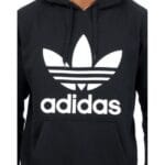 Adidas Black Hoodie for Men 2