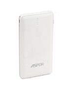 Aspor 10000mAh Power Bank White A341