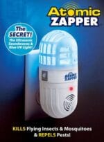 Atomic Zapper 2 in 1 Ultrasonic Pest Repelled and Bug Zapper Mosquito Insect Killer Harmless3