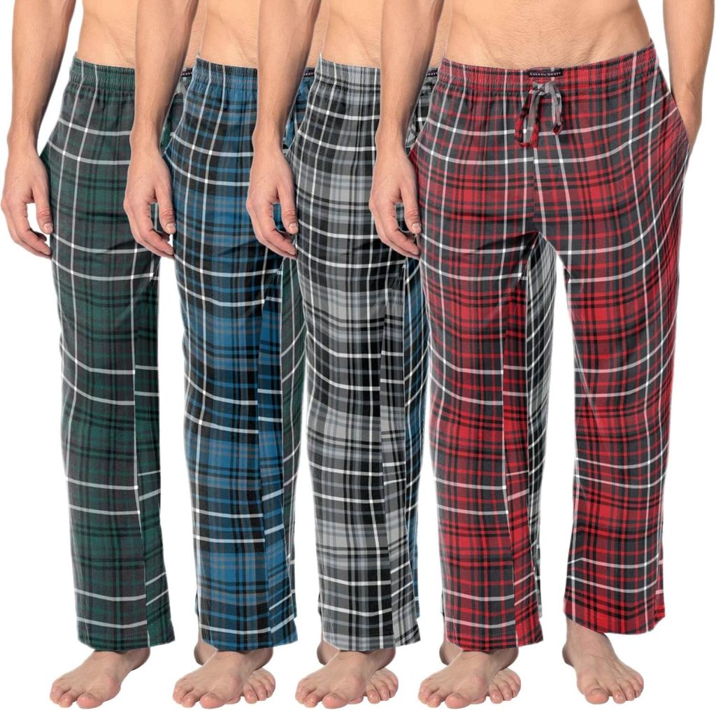 Pack of 4 Pajamas for Men