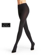Black Opaque Stocking For Women