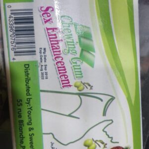 Chewing Gum Enhancement For Women Green