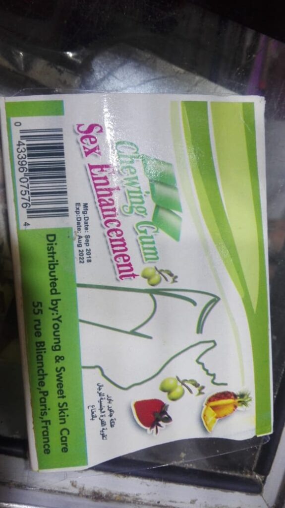 Chewing Gum Sex Enhancement For Women Green