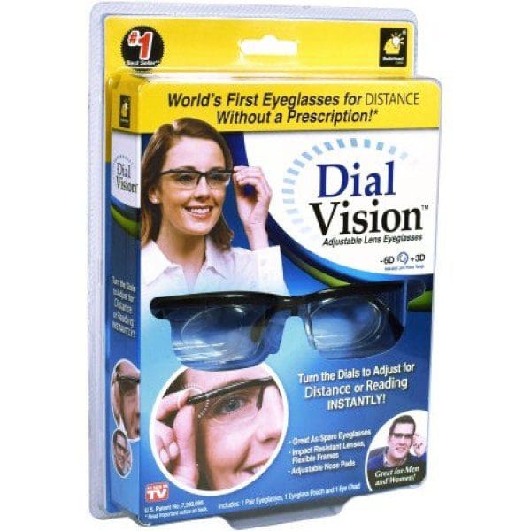 Dial Vision Worlds First Adjustable Eyeglasses