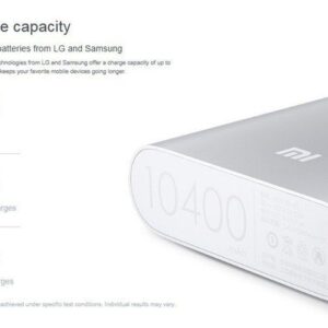 External Battery Pack original xiaomi power bank 10400mAh xiaomi 10400 portable powerbank Charger for xiaomi hongmi