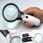 Hand Held Lighted Magnifying Glass Magnifier