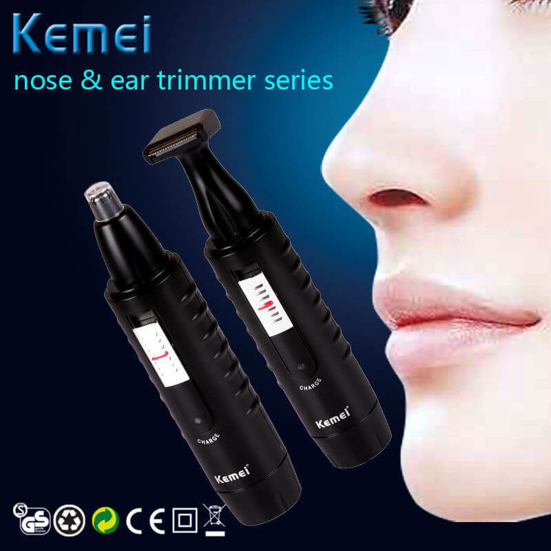 Kemei 2 in 1 Hair Nose Trimmer for Men 1