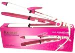 Kemei 3 in 1 Hair Straightener Curler 1