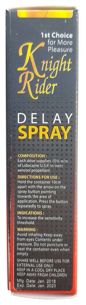 Knight Rider Spray For Delay1