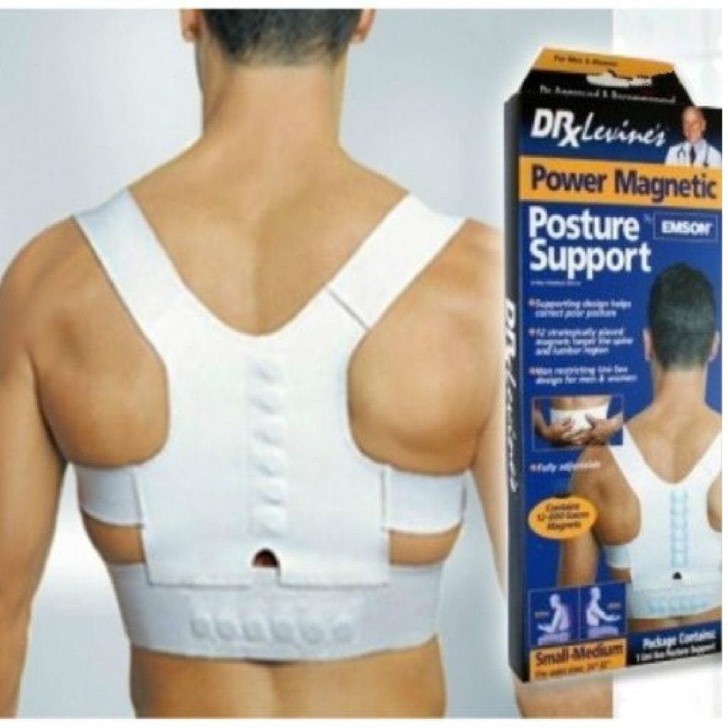 Magnetic Posture Support Corrector Back Brace Belt in Pakistan