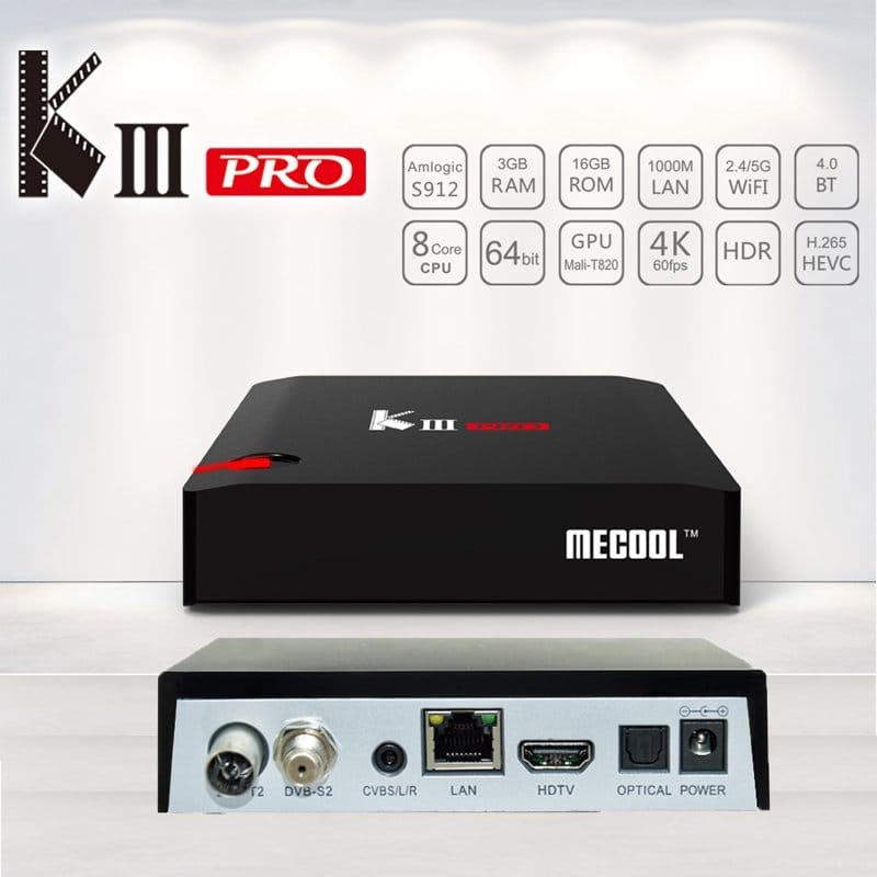 Mecool KIII Pro Android Tv Octa Core in Pakistan