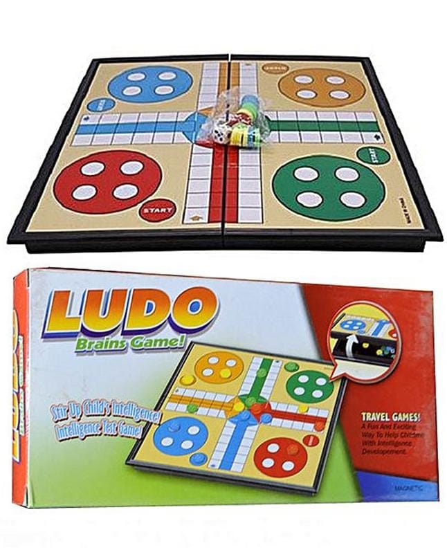 Multicolour Ludo Brain Game Magnetic Large