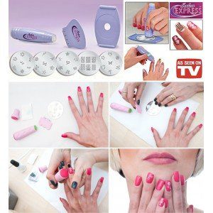 Nail Art Stamping Kit 1 1