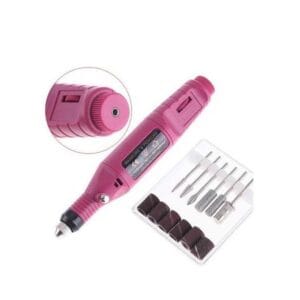 Nail File Drill Kit Pink in Pakistan