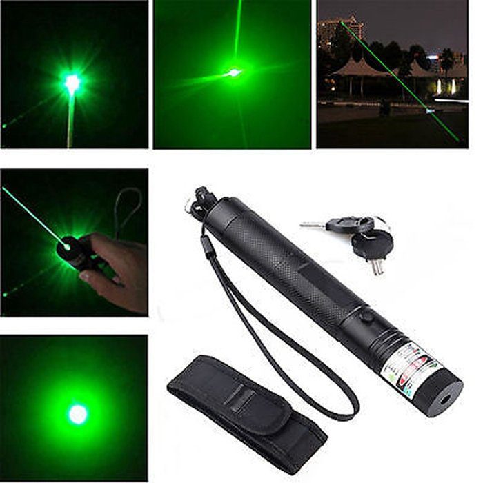 Powerful Green Laser Pointer Pen Visible Beam Light 5mW Lazer High Power 532nm