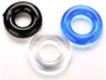Silicone Cock Ring Stay Hard Delay Timing Flexible Penis Ring Pack of 3 Ring11