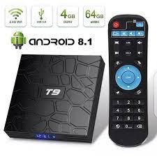 T9 Android tv box 4gb ram 64gb rom
