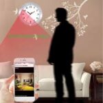 Wifi Spy Wall clock Wireless Hidden Video Recording Camera