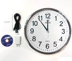 Wifi Spy Wall clock Wireless Hidden Video Recording Camera 2