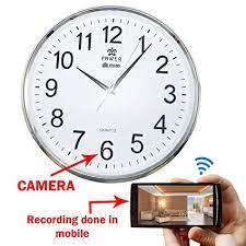 Wifi Spy Wall clock Wireless Hidden Video Recording Camera. 1