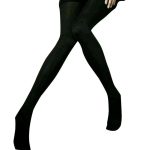 Black Opaque Stocking For Women