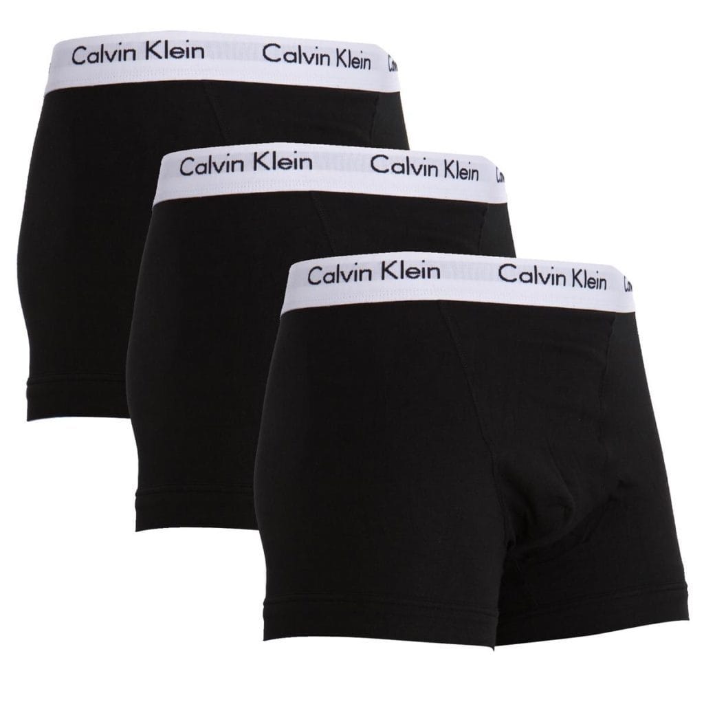 calvin klein boxers calvin klein cotton stretch multi pack boxers black