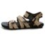 nike brown and cream sandals for men