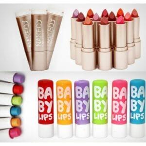 Naked 3 Lipsticks