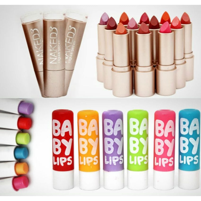 Naked 3 Lipsticks