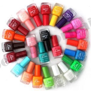 pack of 24 branded nail polish box