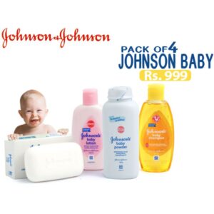 pack of 4 johnsons baby products