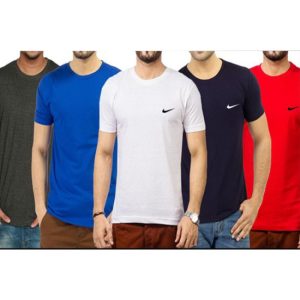 Pack of 4 Long Sleeve V-Neck T-Shirts for Men