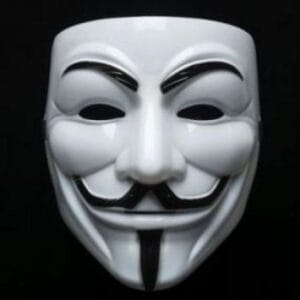 Pack of 2 V for Vendetta Masks
