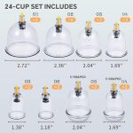 24 psc Hijama Kit Cupping Therapy