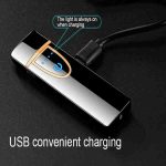 Cigarette Lighter Touch Screen USB Charging Lighte