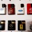 Vintage lighters. Metal lighters with logos of automobile brands