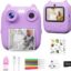 D8s Childrens Print Camera 1080p 48mp Purple