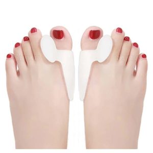 2Pcs Silicone Toe Separator Bunion Splint