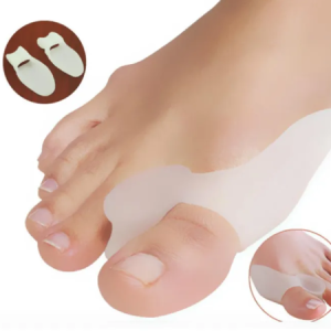 2Pcs Silicone Toe Separator Bunion Splint