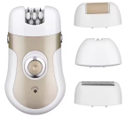 Browns (BS-903) 4 in 1 Rechargeable Women Epilator