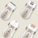 Browns (BS-903) 4 in 1 Rechargeable Women Epilator