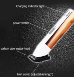 Kemei Km-028 Hair Clipper And Trimmer