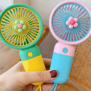 Candy-colored Mini fan rechargeable USB Fan rechargeable portable electric fan MiniHand-Held Fans