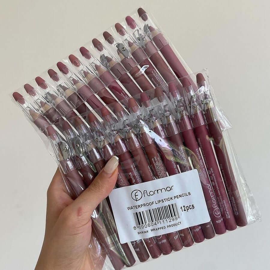 Pack of 6 Flormar Lipstick Pencil​​