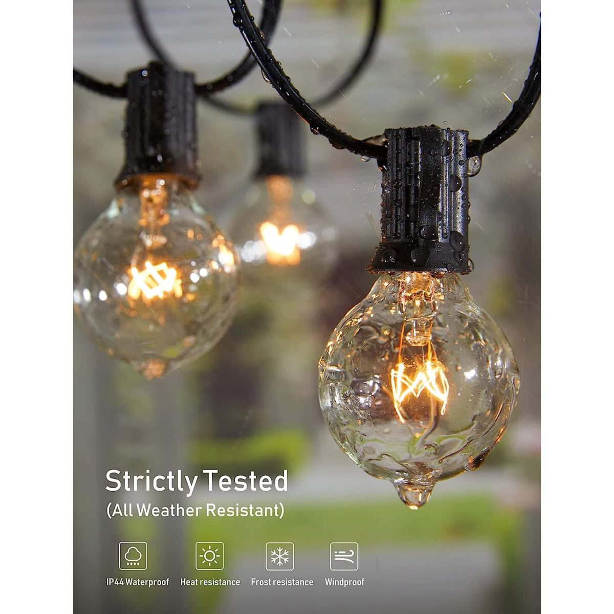 Pack of 2 Led Hanging String Lights