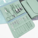 16 Piece Manicure Pedicure Nail Care Set Cutter Clippers Kit