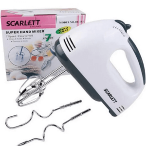 Electric Hand Mixer Egg Beater Scarlet Hand Mixer