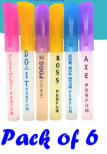 Pack of 6 - Multi Fragrance Pen Perfume For Unisex - 10 ml Each